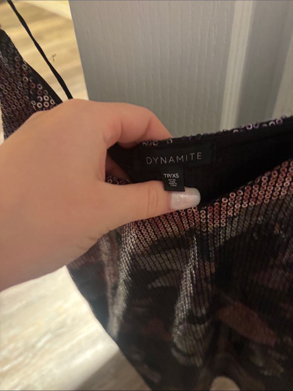 Sequined top - Picture 3 of 4